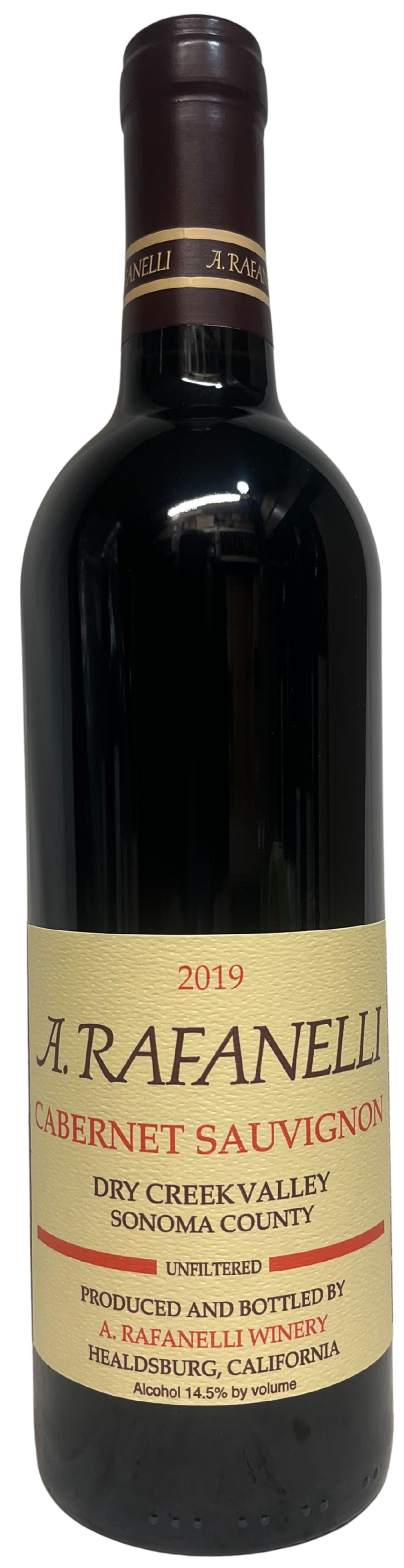 2019 A. Rafanelli Dry Creek Valley Cabernet Sauvignon