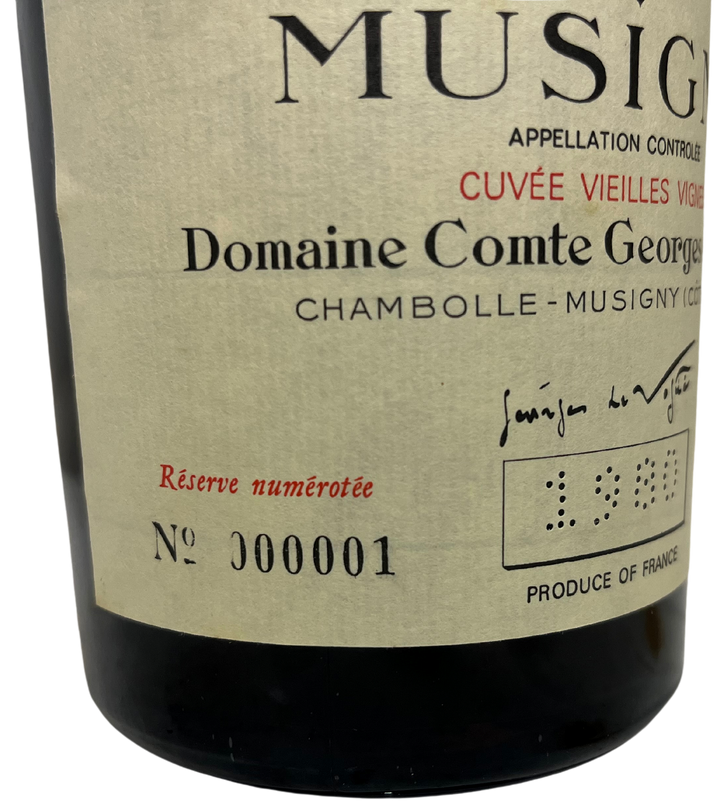 1980 Comte de Vogue Musigny Vieilles Vignes
