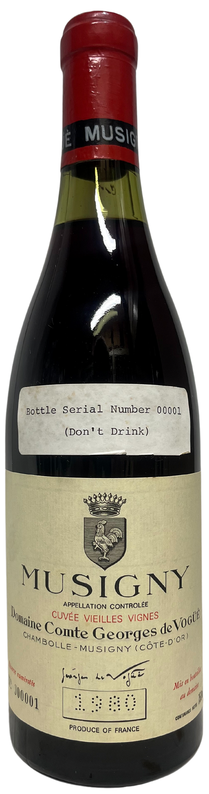 1980 Comte de Vogue Musigny Vieilles Vignes