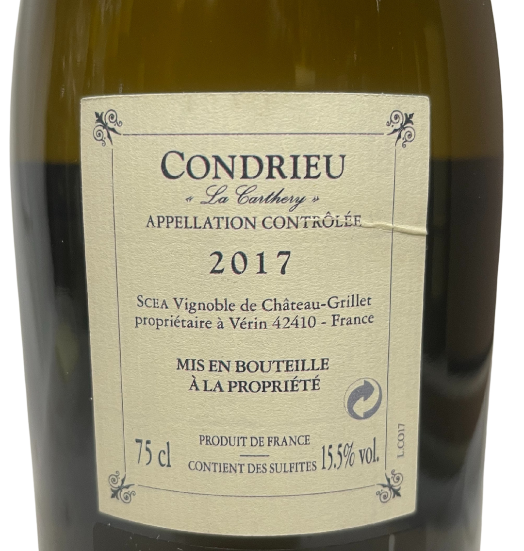 2017 Chateau Grillet Condrieu La Carthery