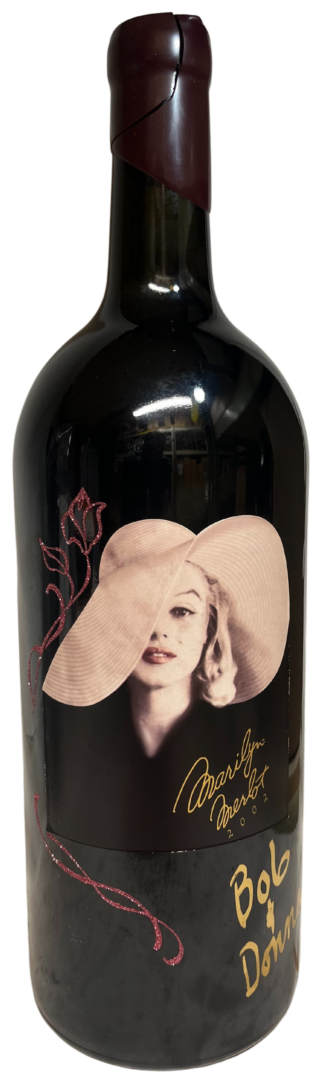 2002 Marilyn Merlot Napa Valley Merlot Etched