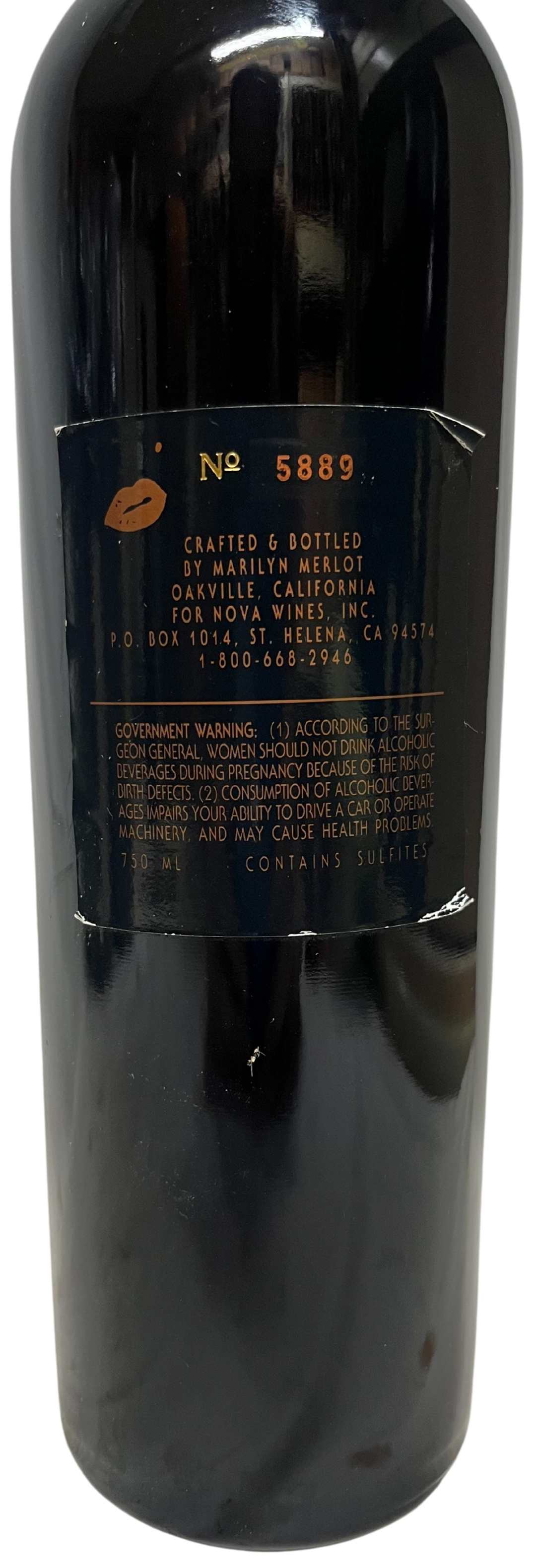 1997 Marilyn Cabernet Napa Valley Cabernet - Scratch and Dent