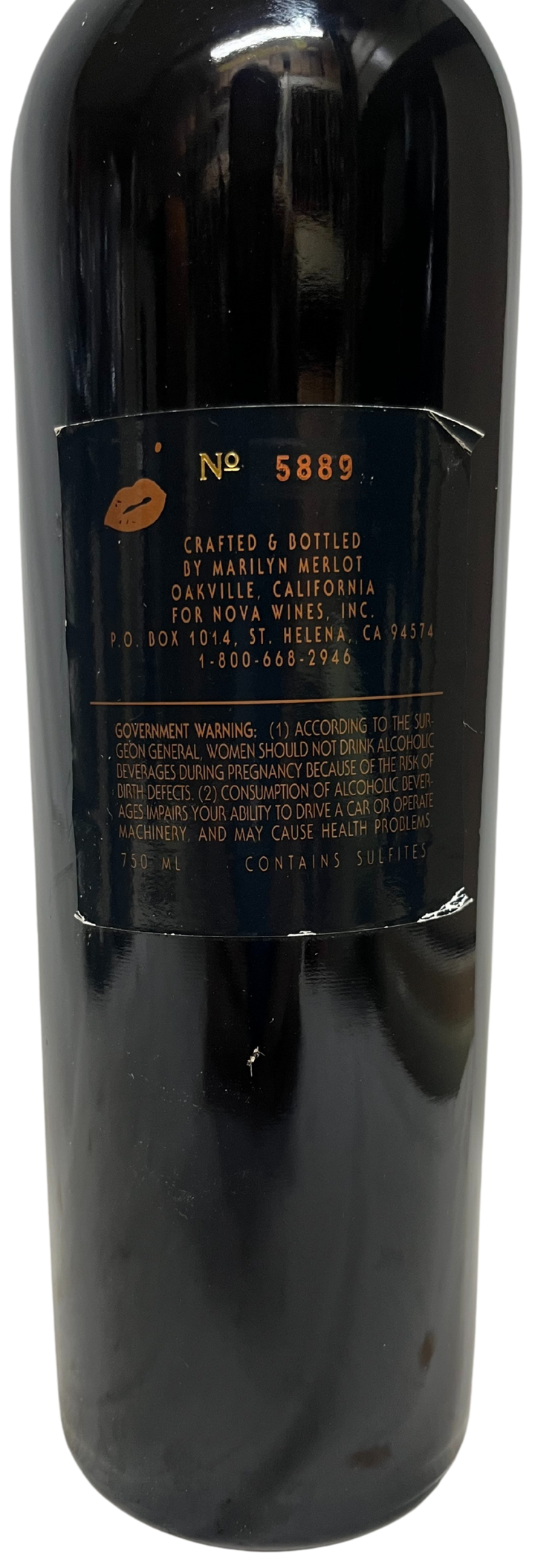 1997 Marilyn Cabernet Napa Valley Cabernet - Scratch and Dent