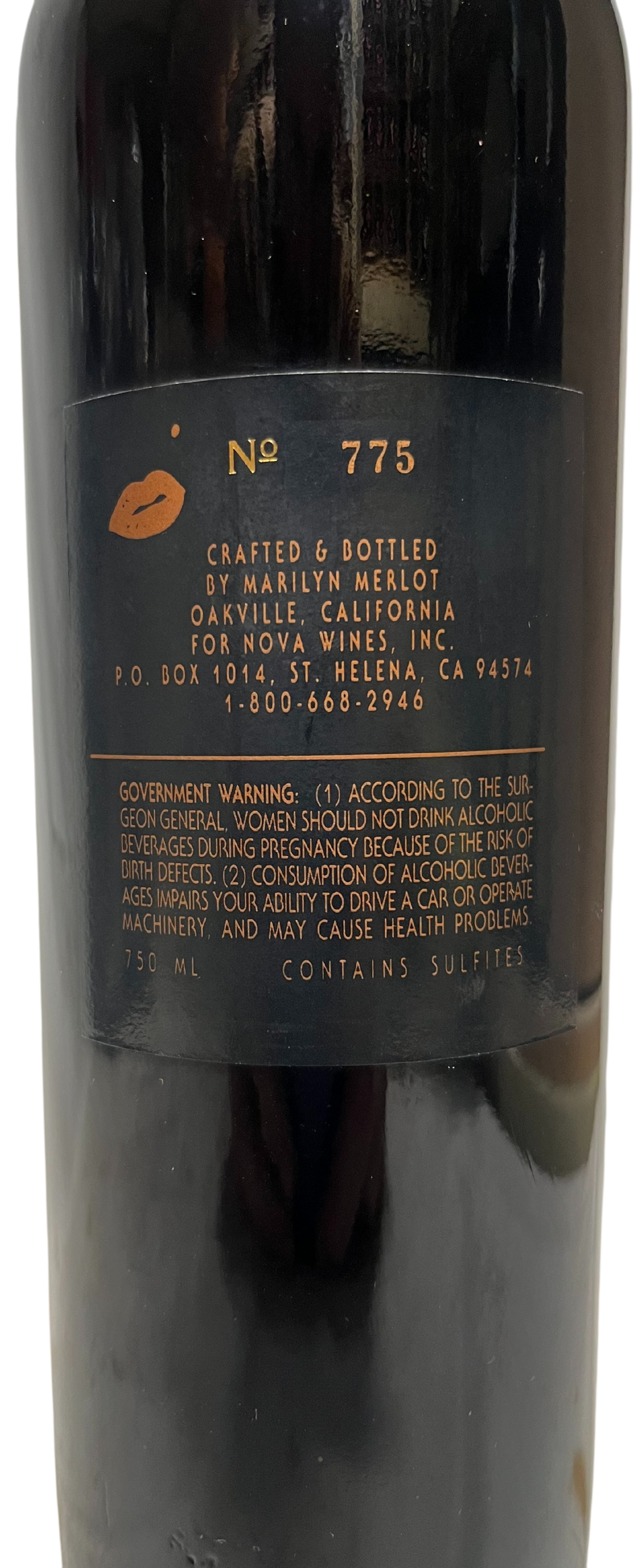 1993 Marilyn Cabernet Napa Valley Cabernet - Scratch and Dent