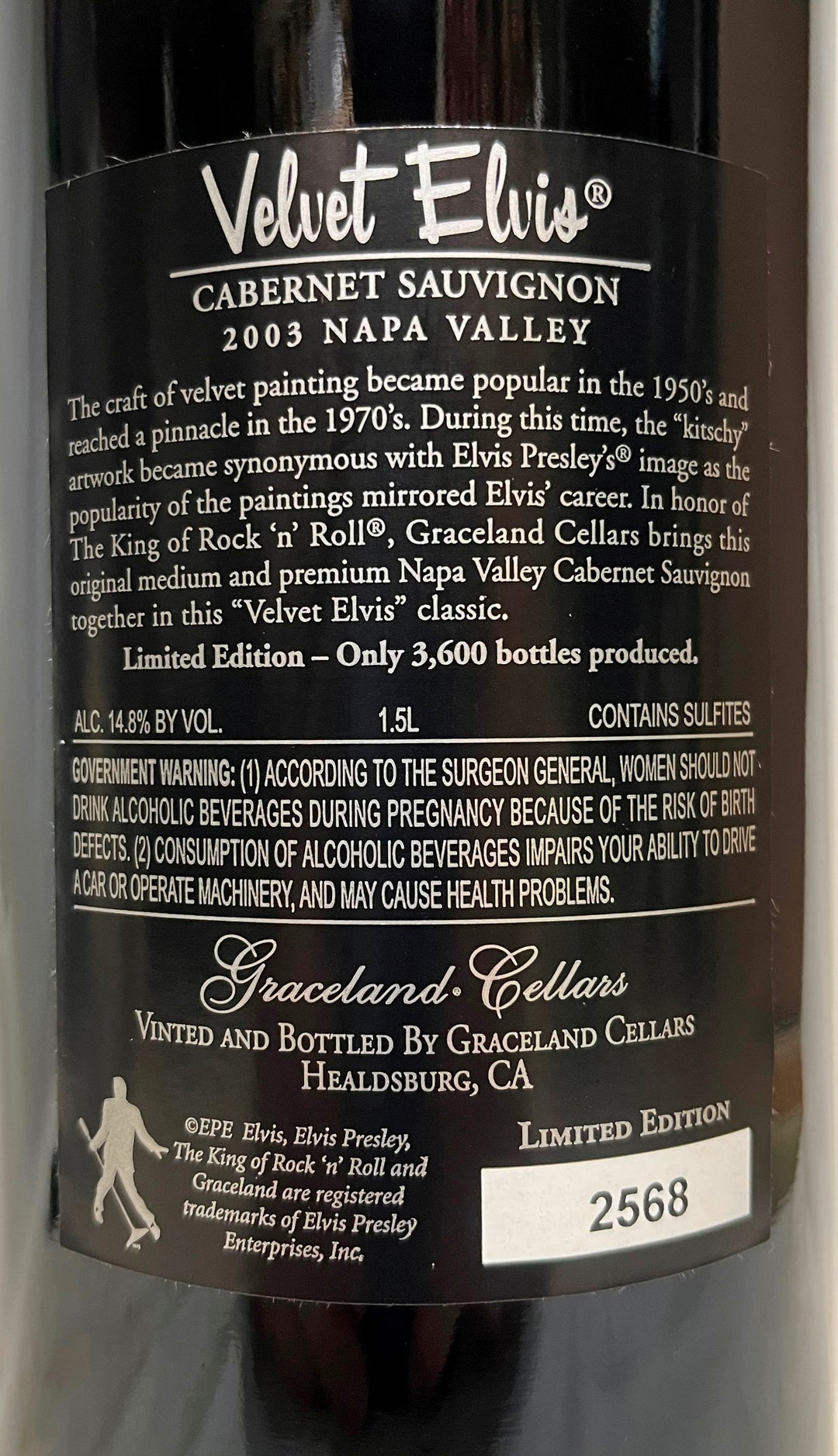 2003 Velvet Elvis Cabernet