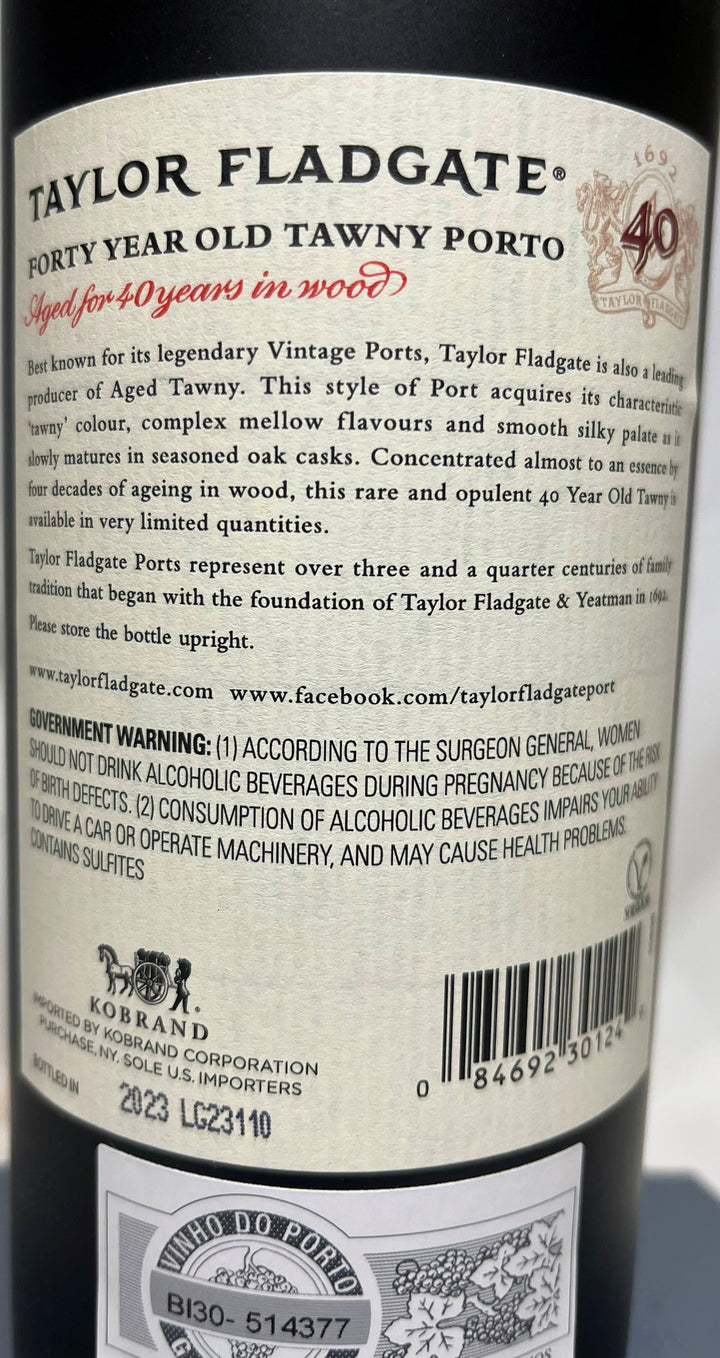 NV Taylor Fladgate 40 Year Old Tawny Port