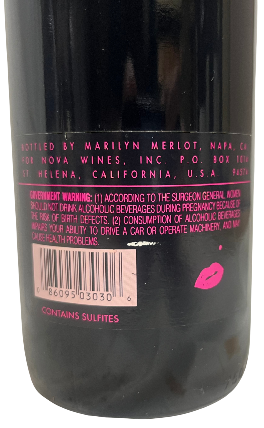 1992 Marilyn Merlot Napa Valley Merlot - Scratch and Dent