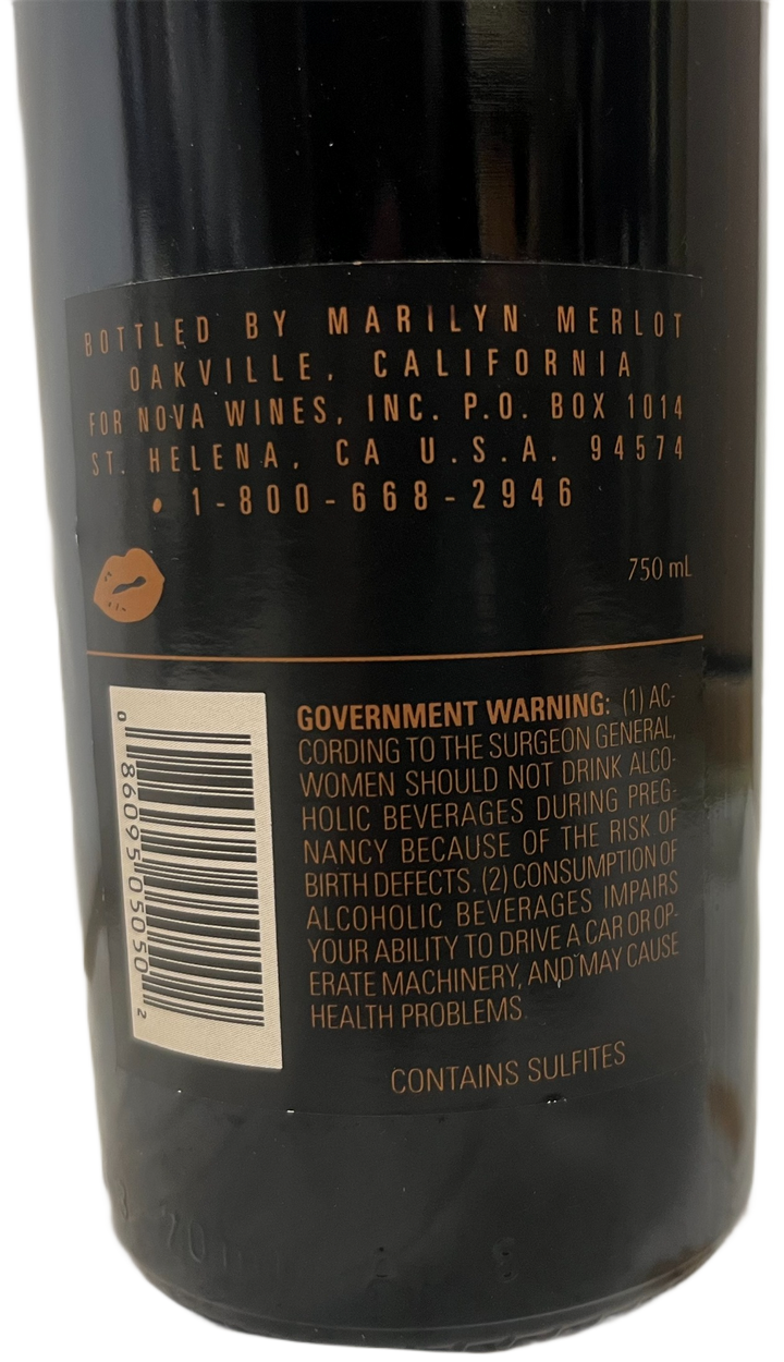 1994 Marilyn Merlot Napa Valley Merlot - Scratch and Dent
