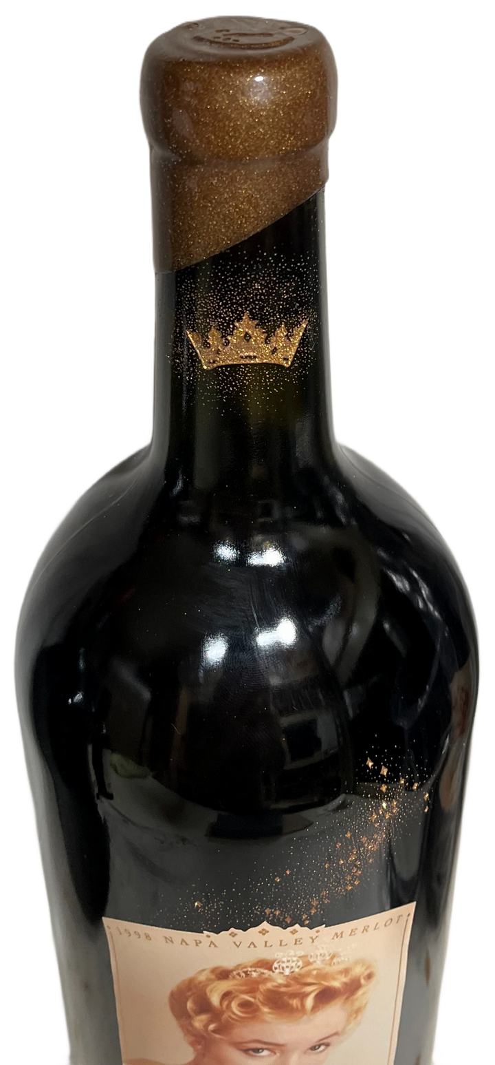 1998 Marilyn Merlot Napa Valley Merlot Etched