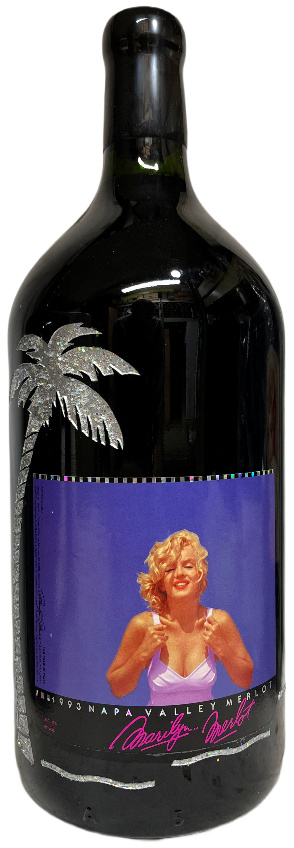 1993 Marilyn Merlot Napa Valley Merlot Etched