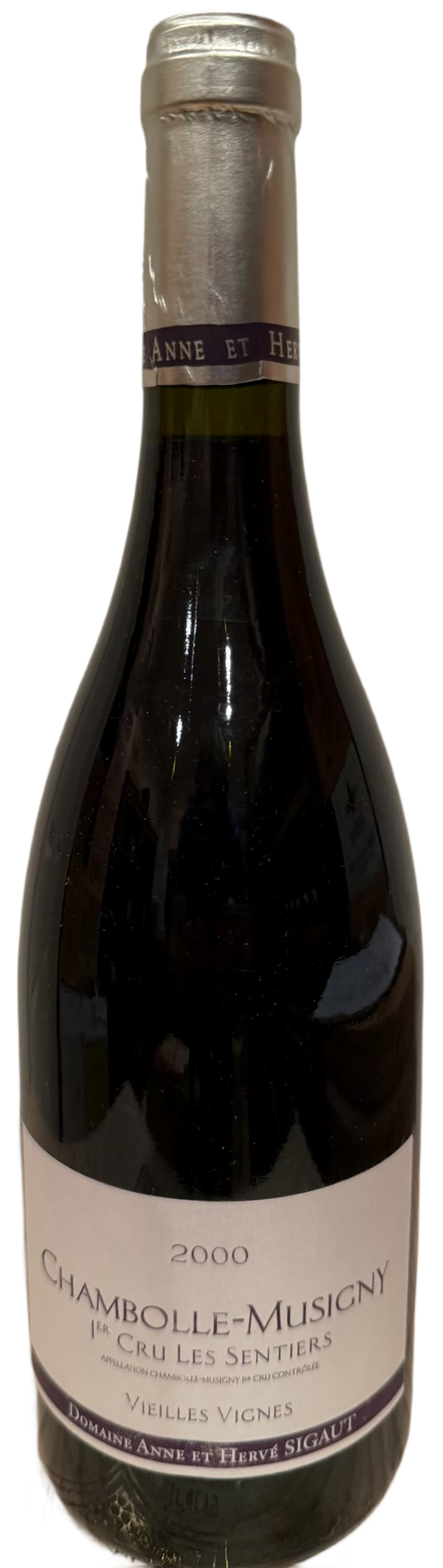 2000 Domaine Anne et Herve Sigaut Chambolle Musigny les Sentiers Vieilles Vignes