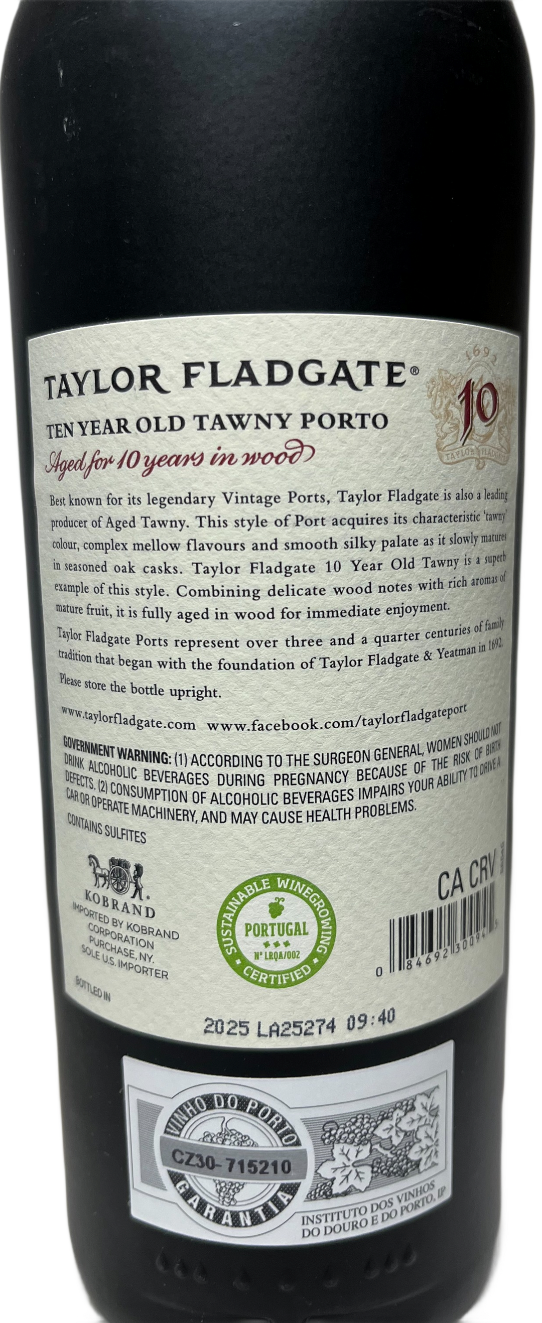 NV Taylor Fladgate 10 Year Old Tawny Port