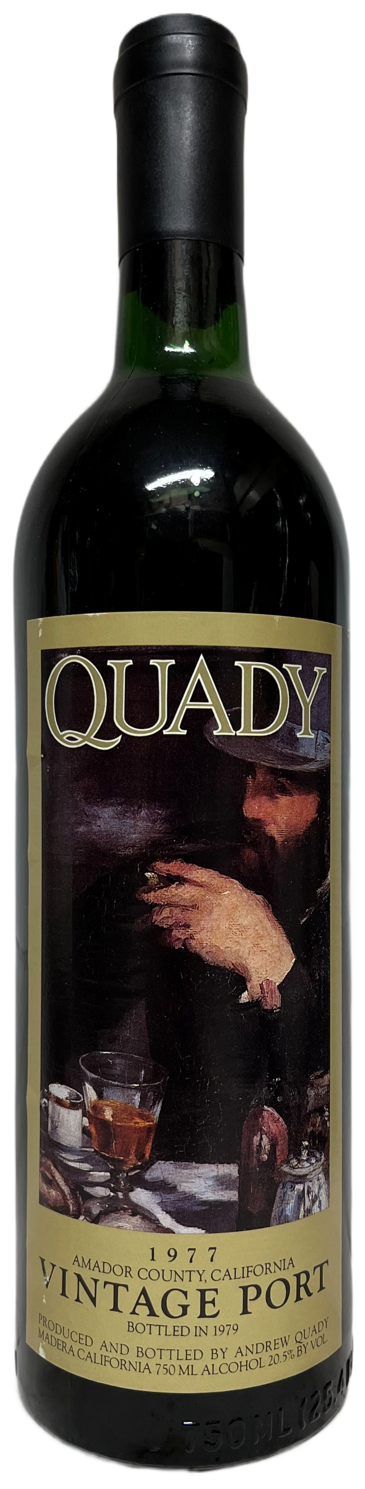 1977 Quady Vintage Port Shenandoah School Road Vineyard
