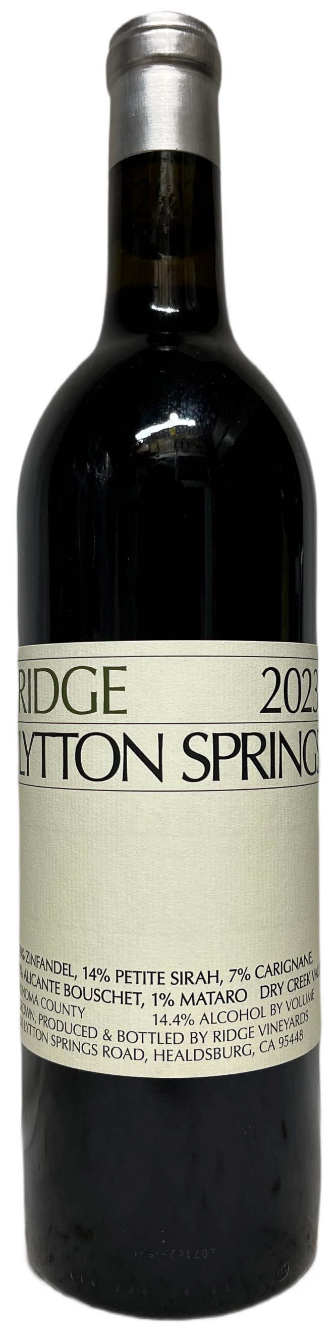 2023 Ridge Sonoma County Lytton Springs Proprietary Red
