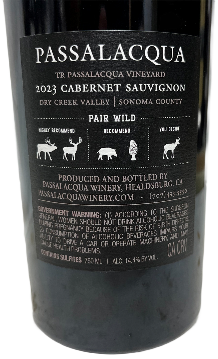 2023 Passalacqua Winery Dry Creek Valley Cabernet Sauvignon