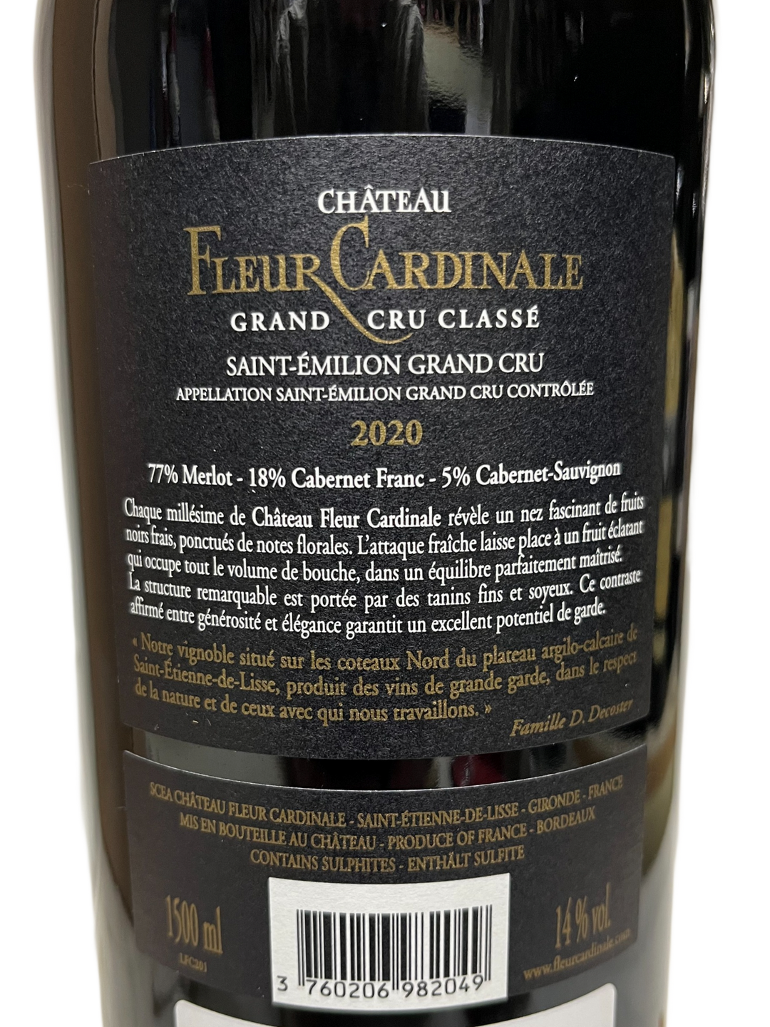 2020 Fleur Cardinale St Emilion