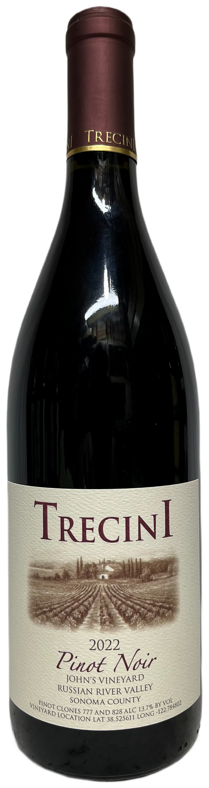2022 Trecini Russian River Valley Johns Vineyard Pinot Noir