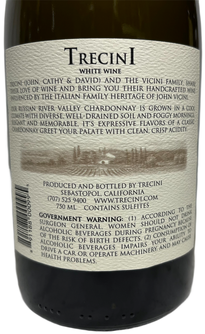 2021 Trecini Russian River Valley Chardonnay
