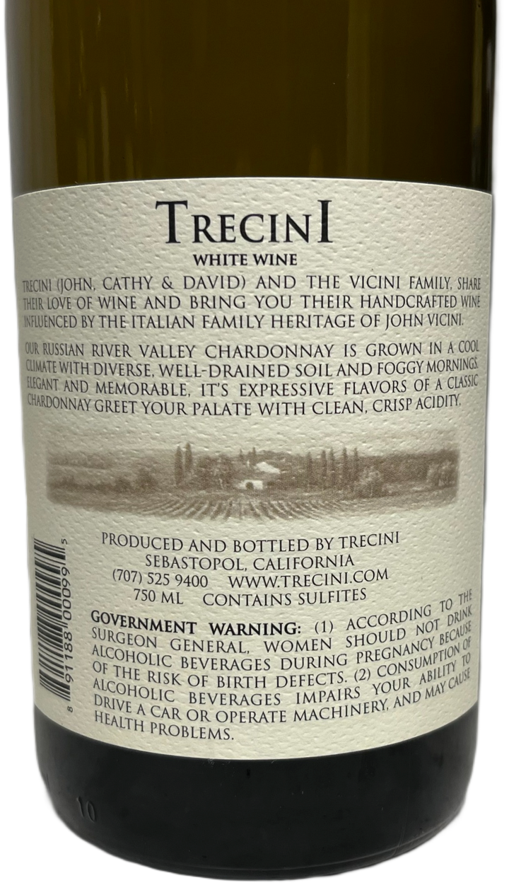 2022 Trecini Russian River Valley Chardonnay