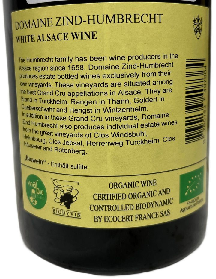 2017 Zind Humbrecht Riesling Rangen de Thann Clos St Urbain