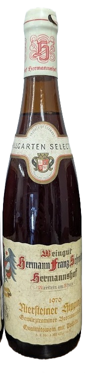 1976 Schmitt Franz Niersteiner Hipping Gerwurztraminer Beerenauslese