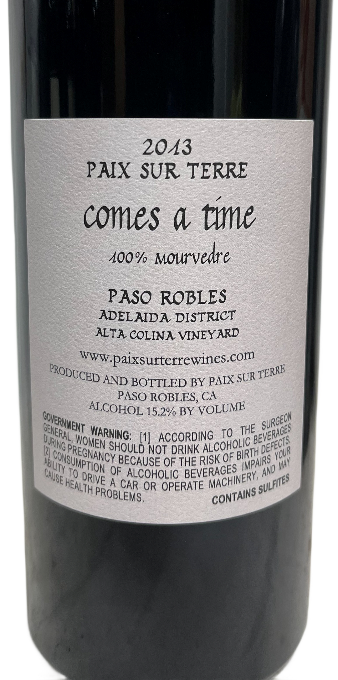 2013 Paix Sur Terre Comes A Time
