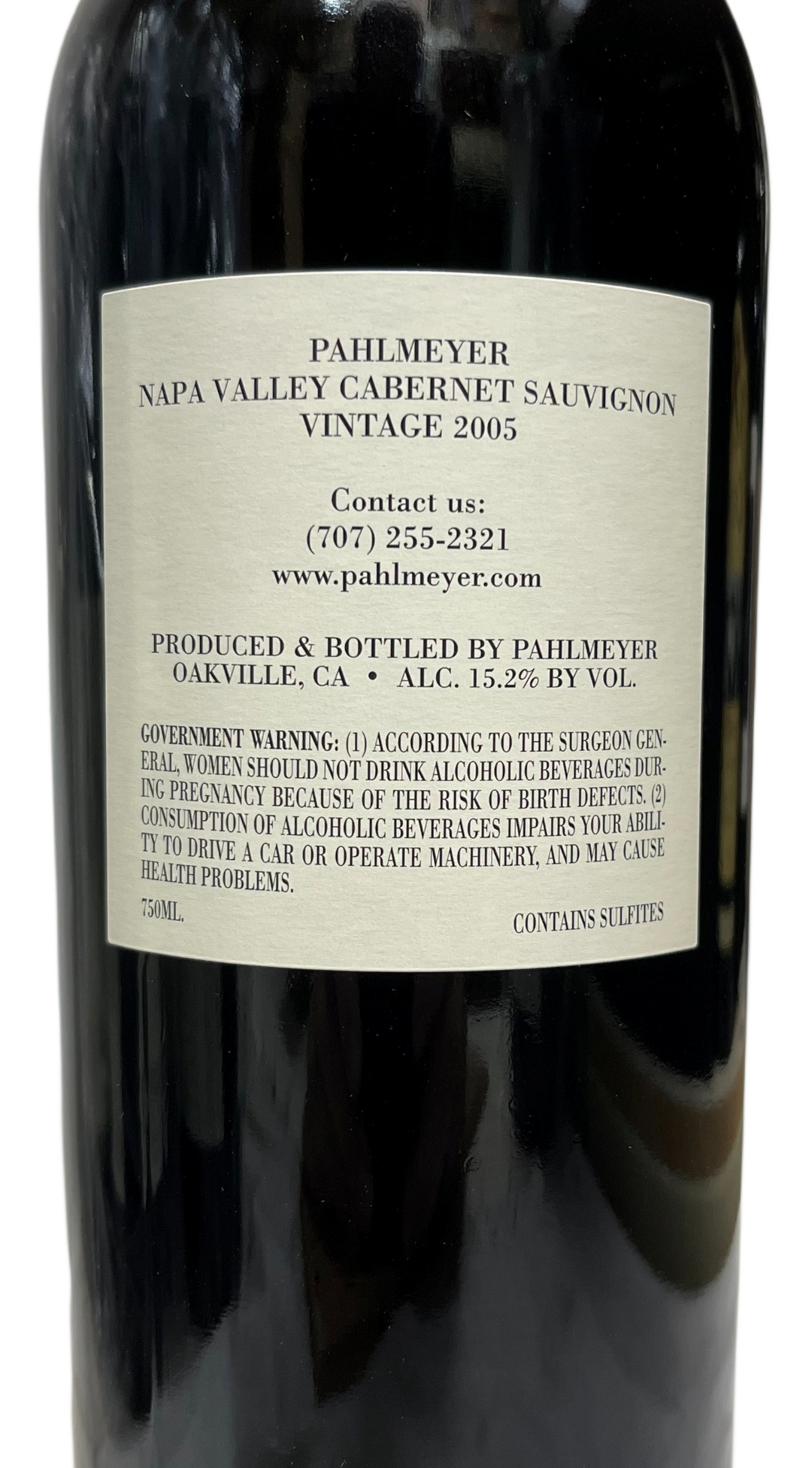 2005 Pahlmeyer Cabernet Piece de Resistance