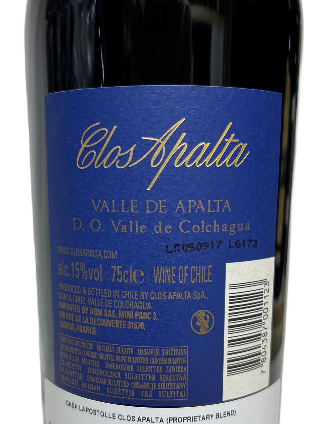 2014 Lapostolle Clos Apalta