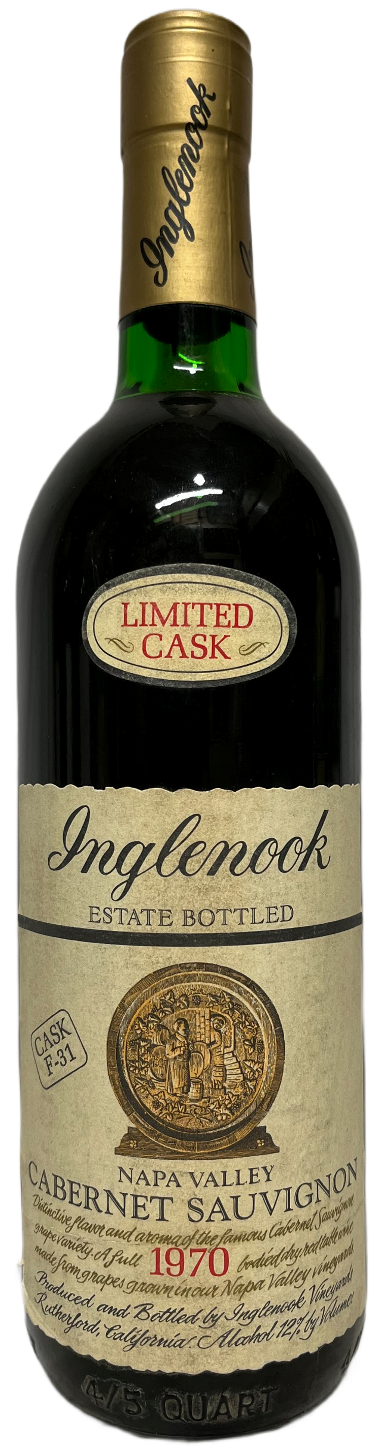 1970 Inglenook Cask F-31
