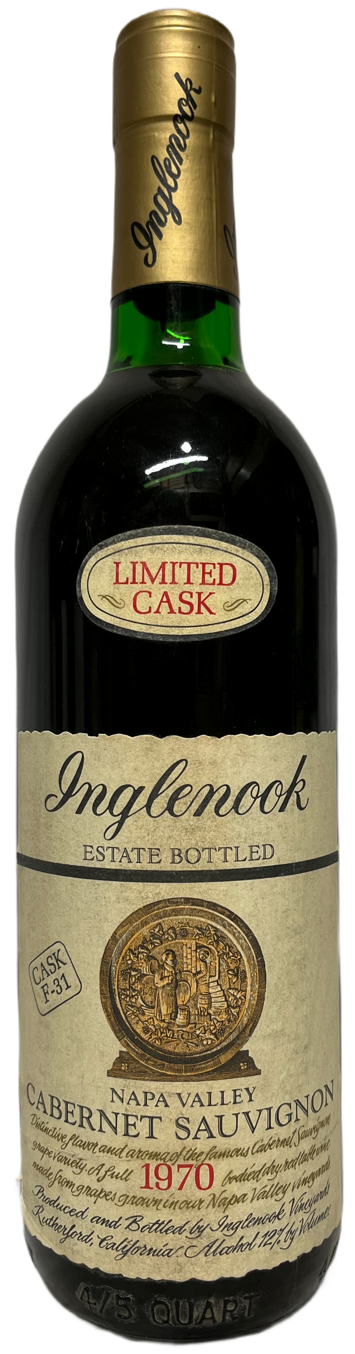 1970 Inglenook Cask F-31