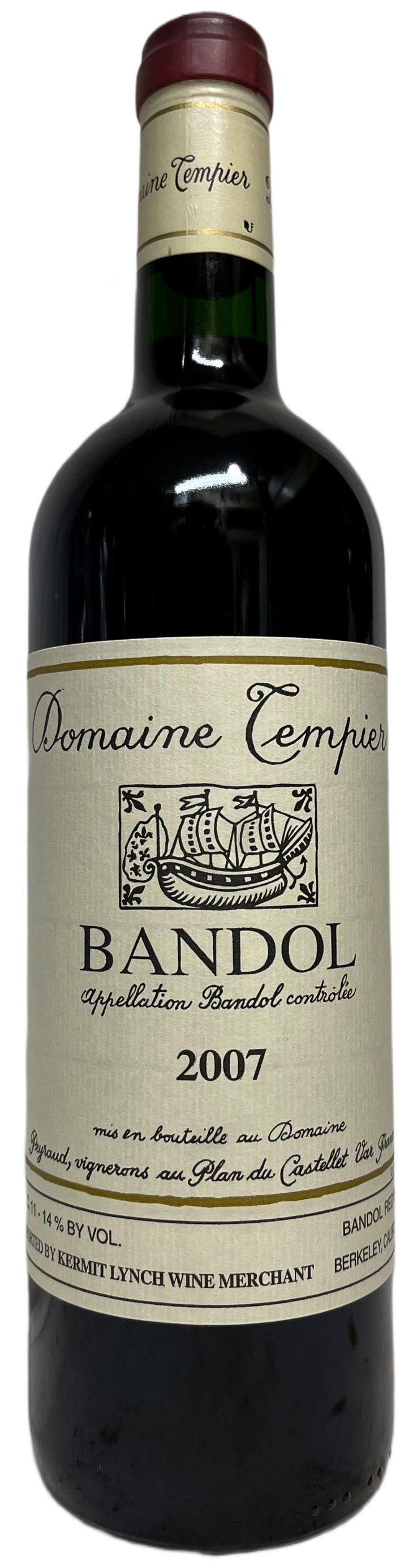 2007 Domaine Tempier Bandol Rouge