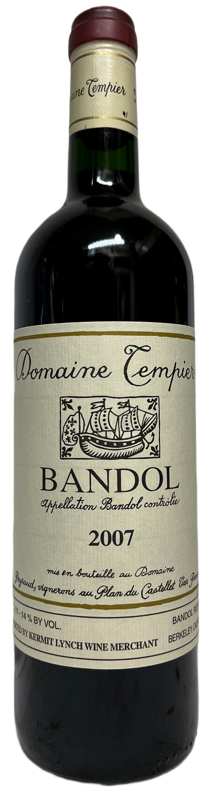 2007 Domaine Tempier Bandol Rouge