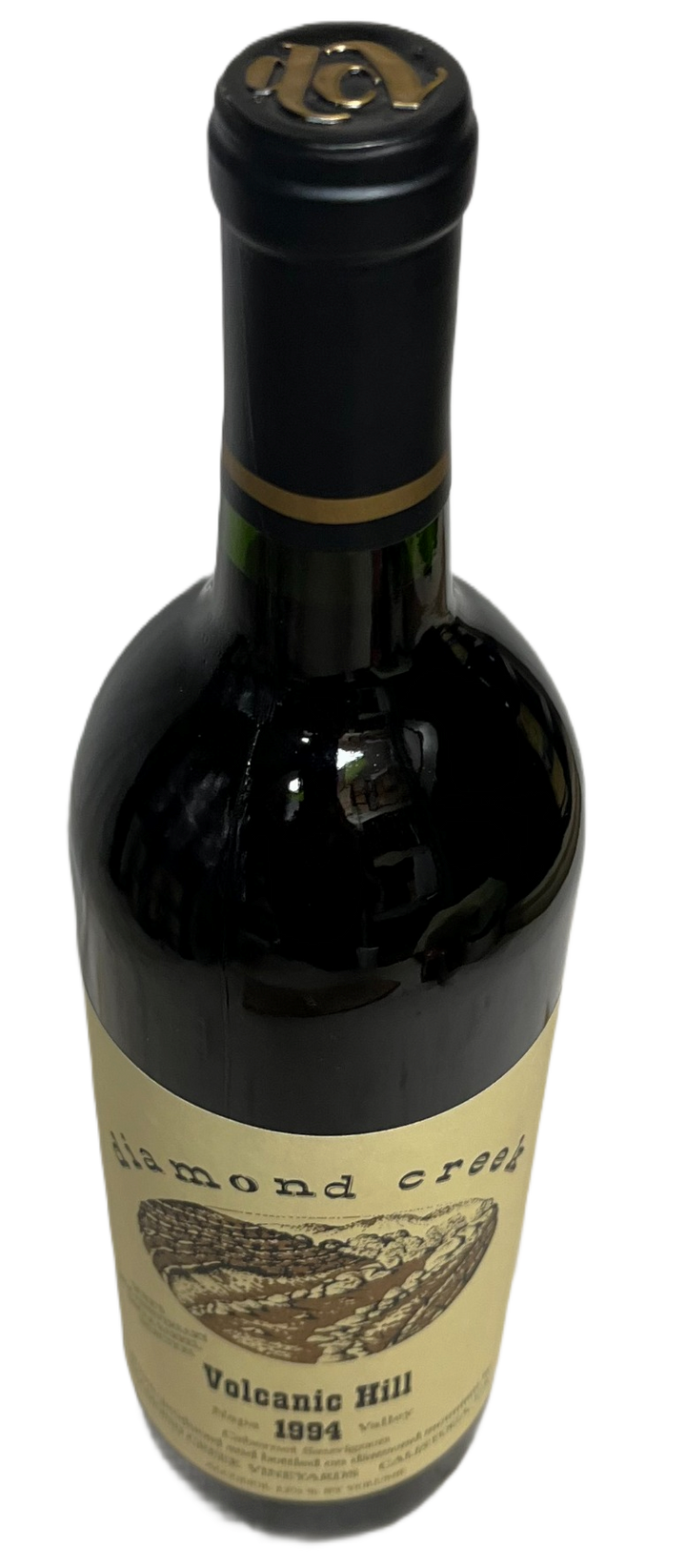 1994 Diamond Creek Cabernet Volcanic Hill Duke's 30th Anniversary Single Barrel