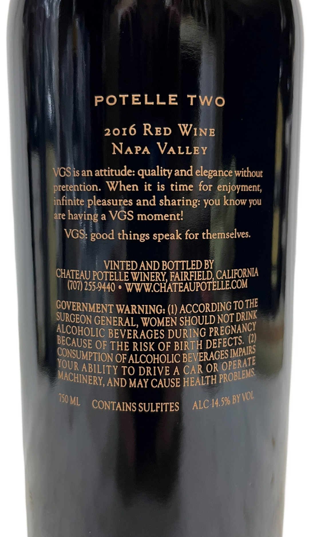 2016 Chateau Potelle Potelle Two