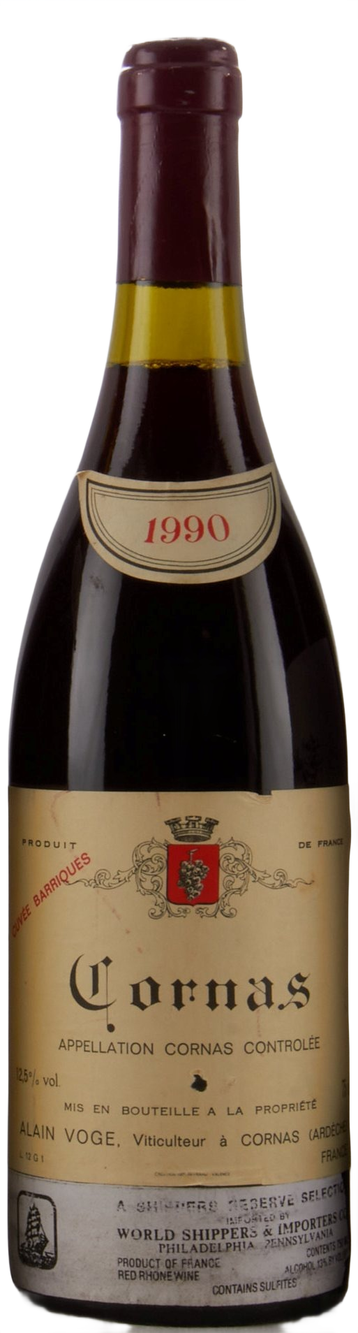 1990 Alain Voge Cornas Cuvee Barriques