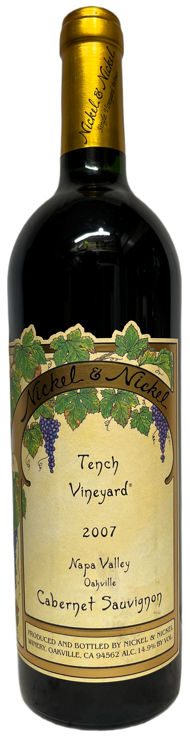 2007 Nickel & Nickel Tench Vineyard Cabernet