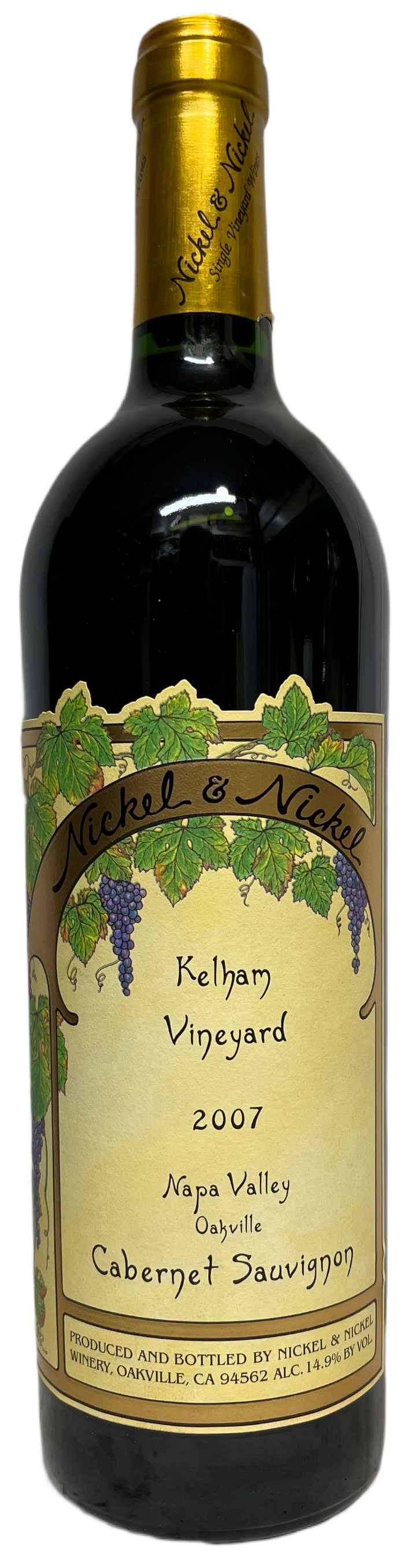 2007 Nickel & Nickel Kelham Vineyard Cabernet