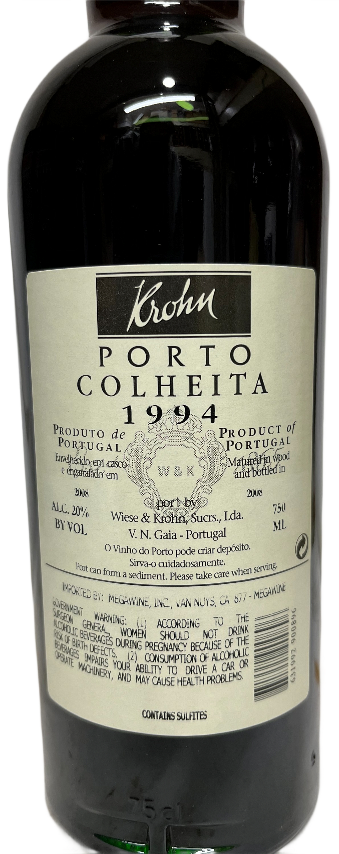 1994 Krohn Colheita Port