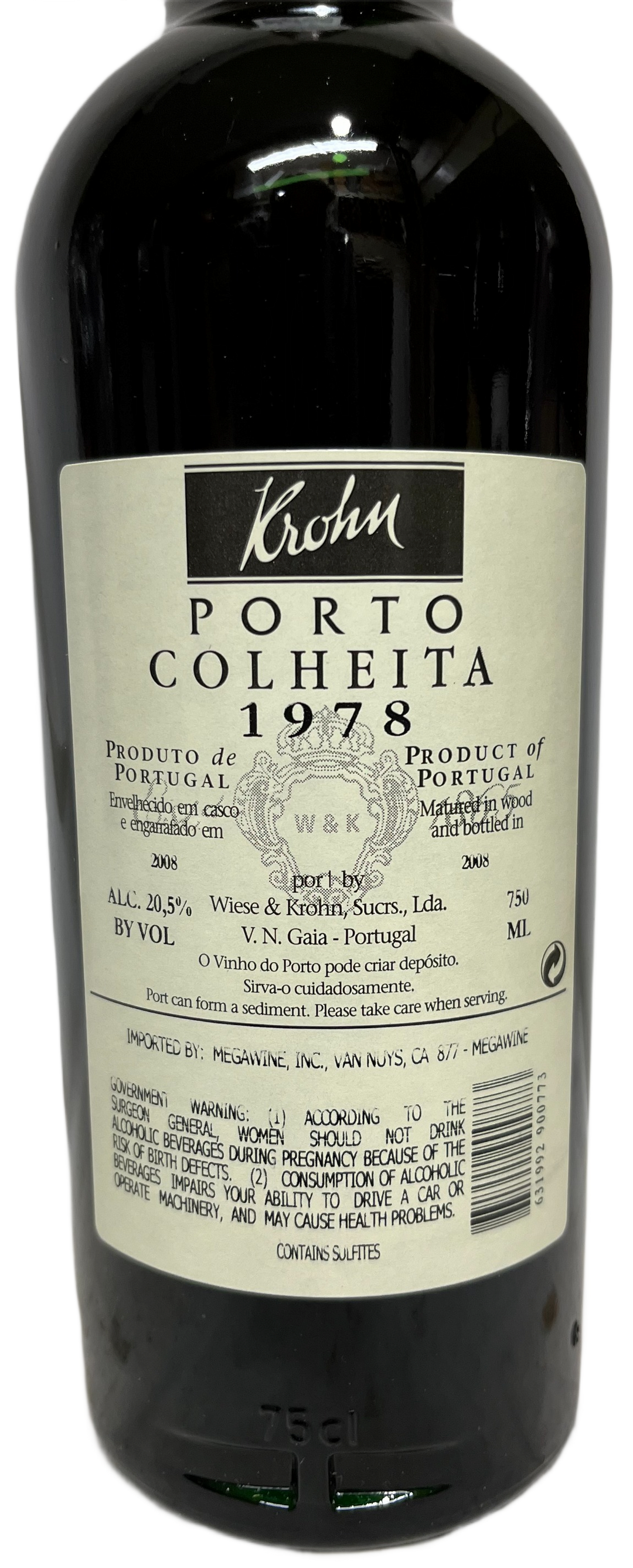 1978 Krohn Colheita Port