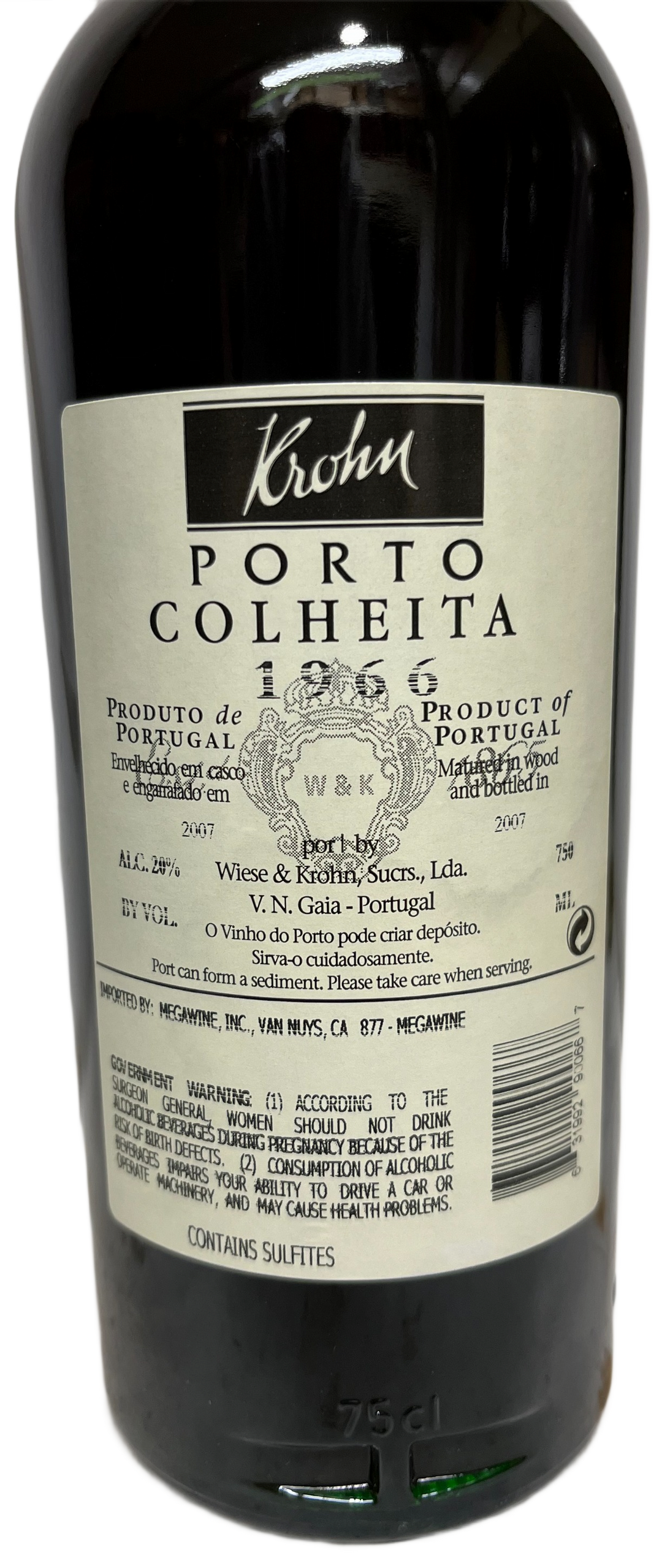 1966 Krohn Colheita Port