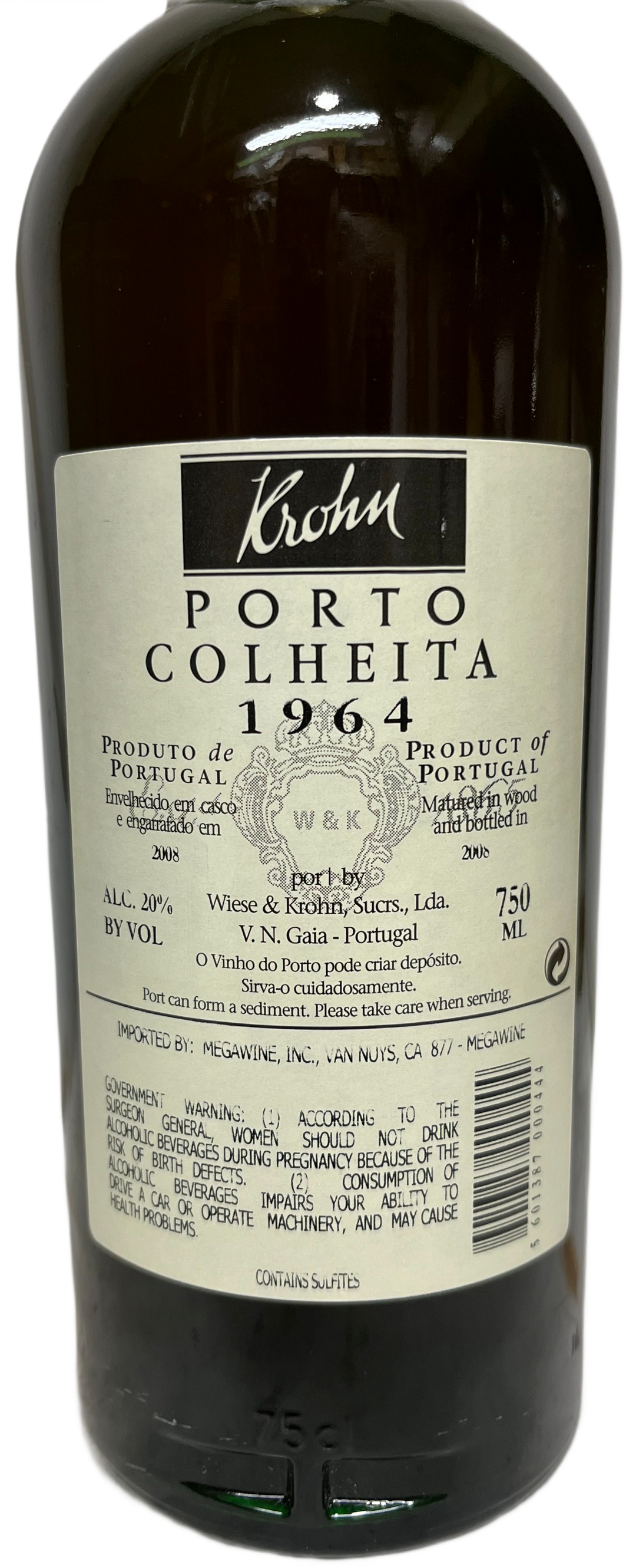 1964 Krohn Colheita Port