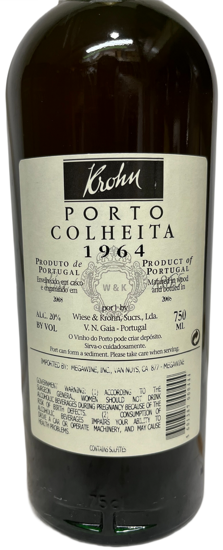 1964 Krohn Colheita Port