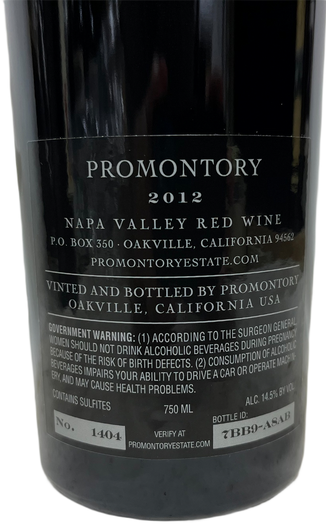 2012 Promontory Proprietary Red