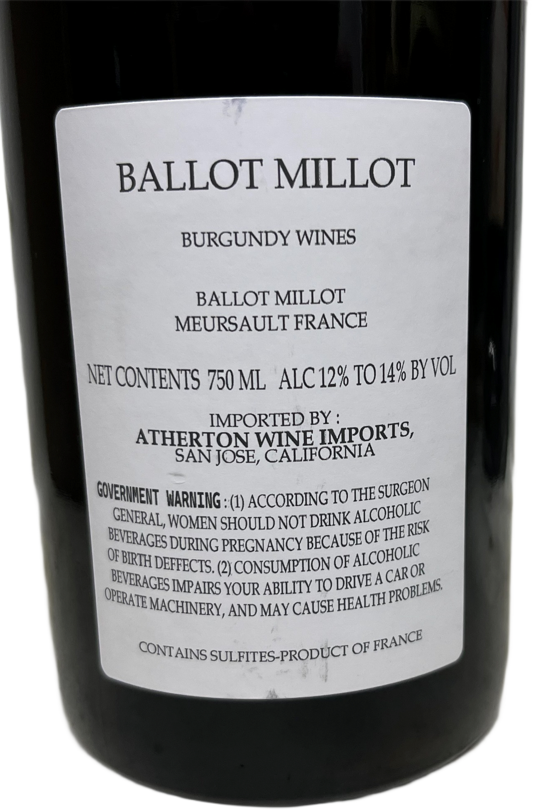 2023 Ballot-Millot et Fils Volnay Taillepieds