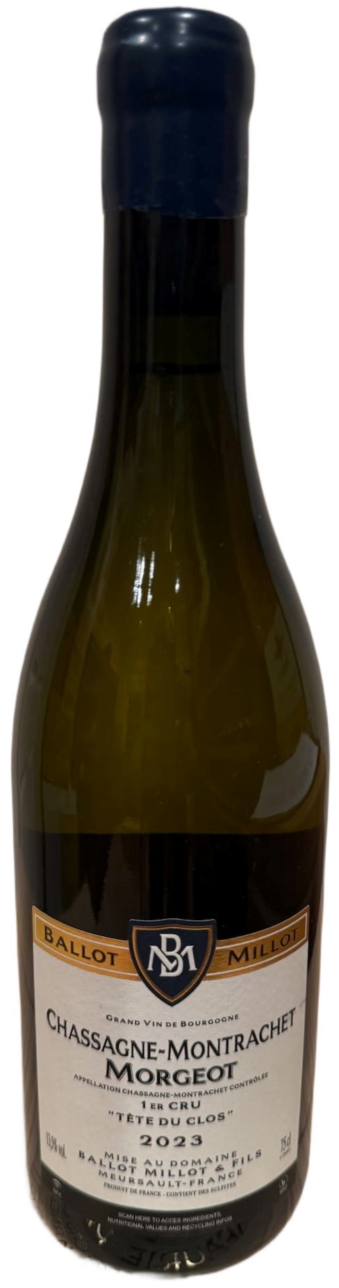 2023 Ballot-Millot et Fils Chassagne Montrachet Morgeot Tete du Clos