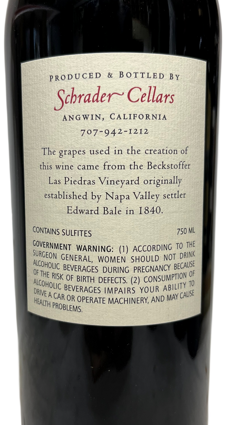 2014 Schrader Cellars Beckstoffer Las Piedras Vineyard LPV Cabernet Sauvignon