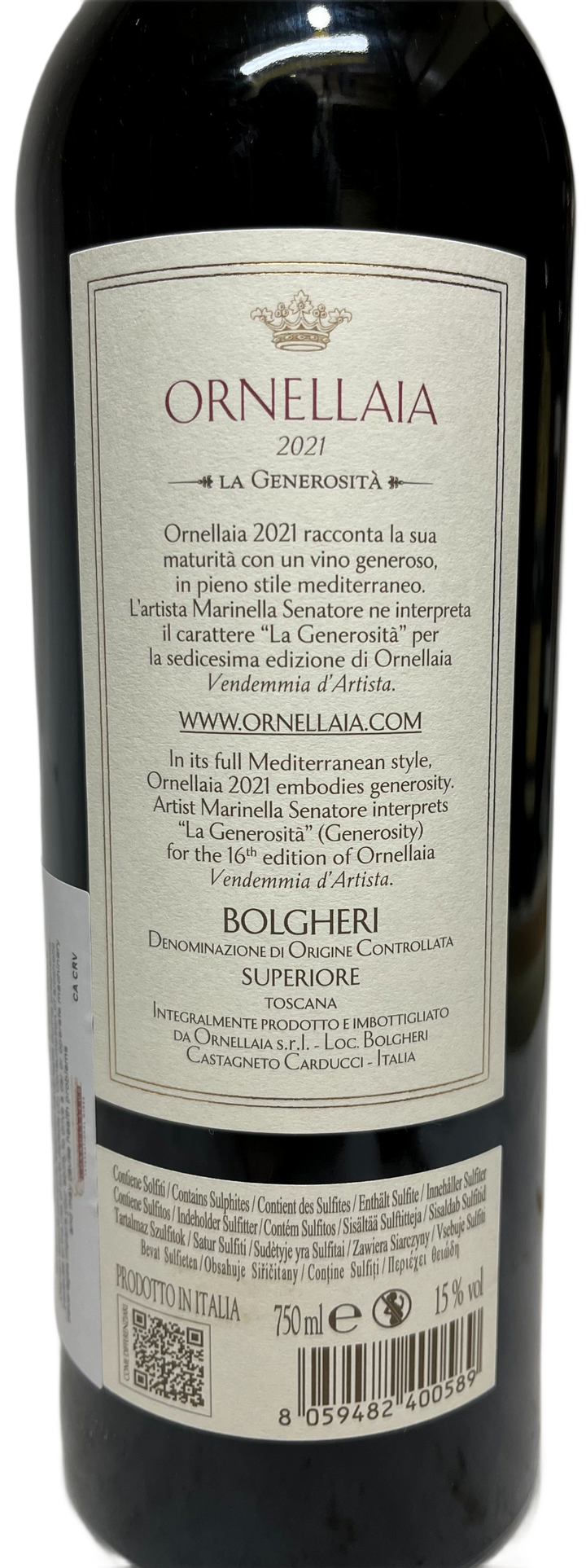 2021 Tenuta dell Ornellaia Tuscany Ornellaia