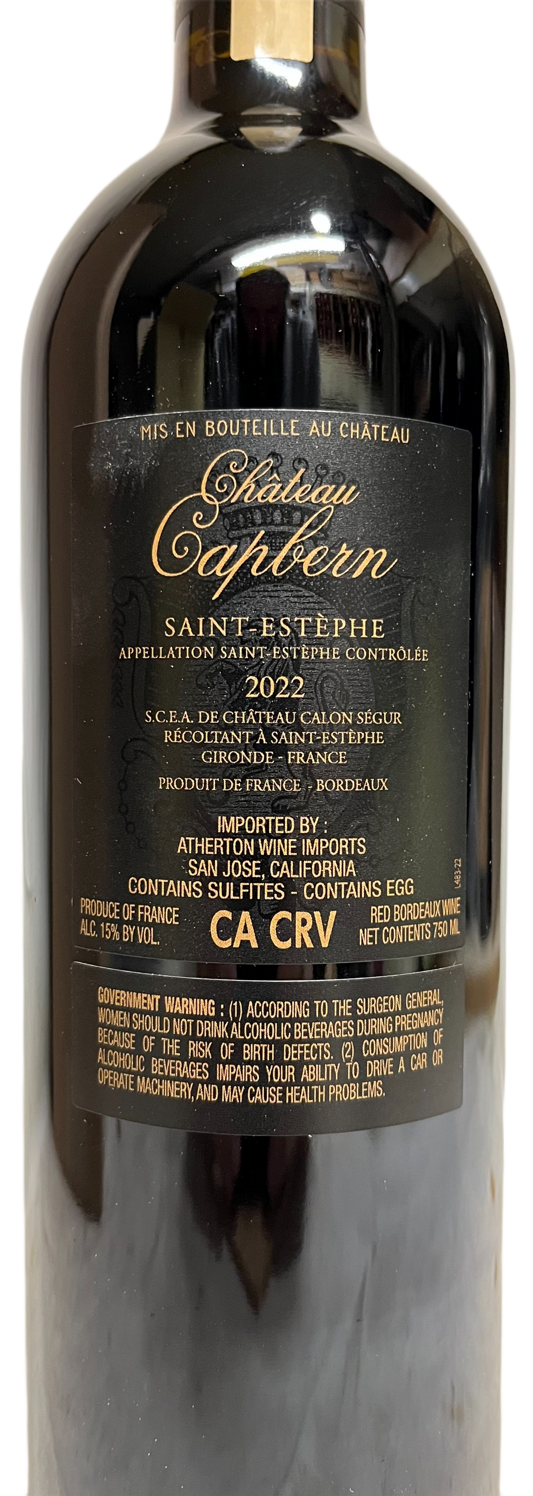 2022 Capbern St Estephe