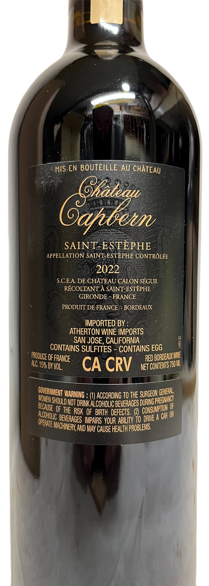 2022 Capbern St Estephe