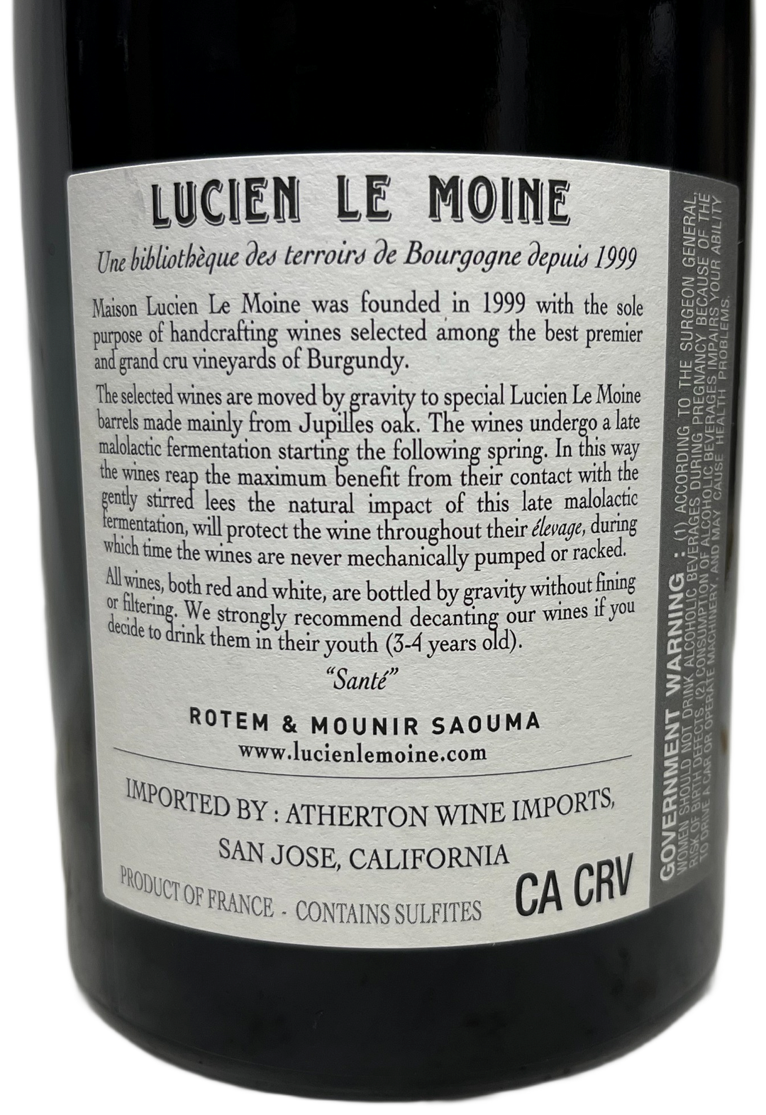 2022 Lucien Le Moine Pommard Epenots